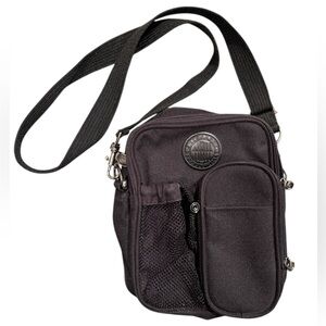 Vintage Ricardo Beverly Hills Canvas Crossbody Bag